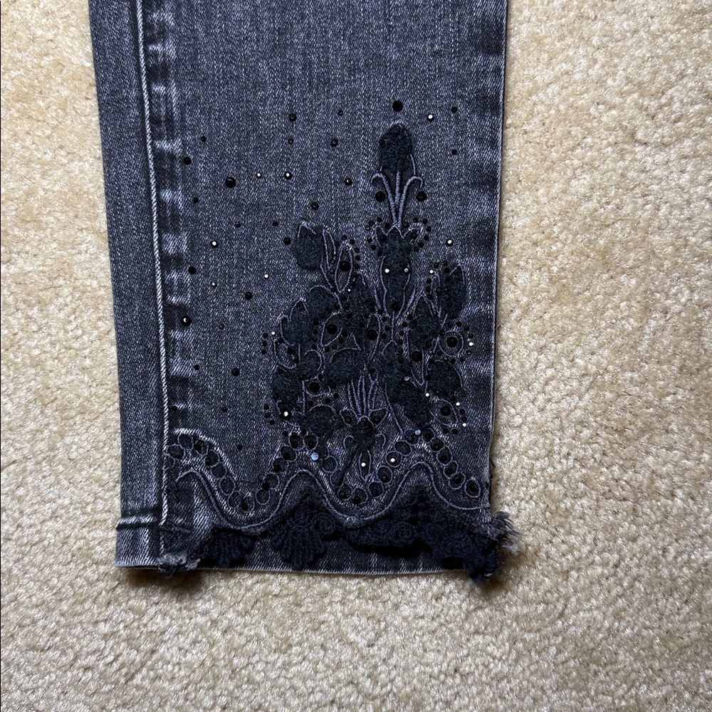 Charlie B skinny jeans with embellishment - Picture 5 of 9
